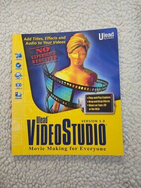 Ulead VideoStudio 5 User Guide Manual 2000 Movie Making Software Booklet Edition